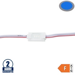 LED 12V SMD 3 3014 Modul 0,36W IP65 Blau